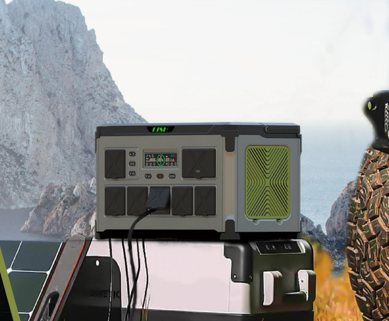 Central eléctrica portátil para exteriores de 700 Wh