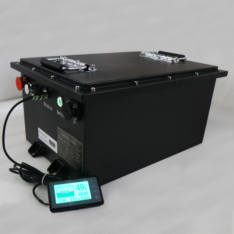  Paquete de almacenamiento de energía de la batería del carrito de golf Lifepo4 15Ah