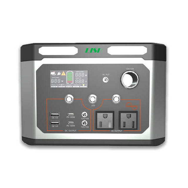  Generador solar portátil móvil de CA y CC 500W 110V