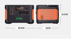  Central eléctrica portátil con generador solar para acampar de 2200 W