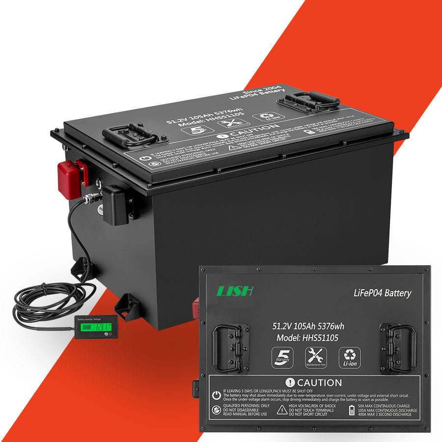  Almacenamiento de energía de 60 V de batería Lifepo4 para carros AGV
